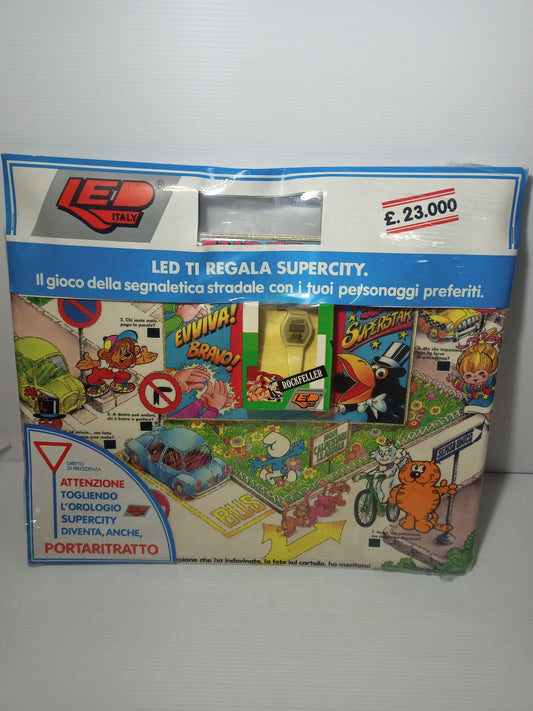 Supercity Il Gioco Della Segnaletica Rockfeller, anni 80 LEGGI DESCRIZIONE