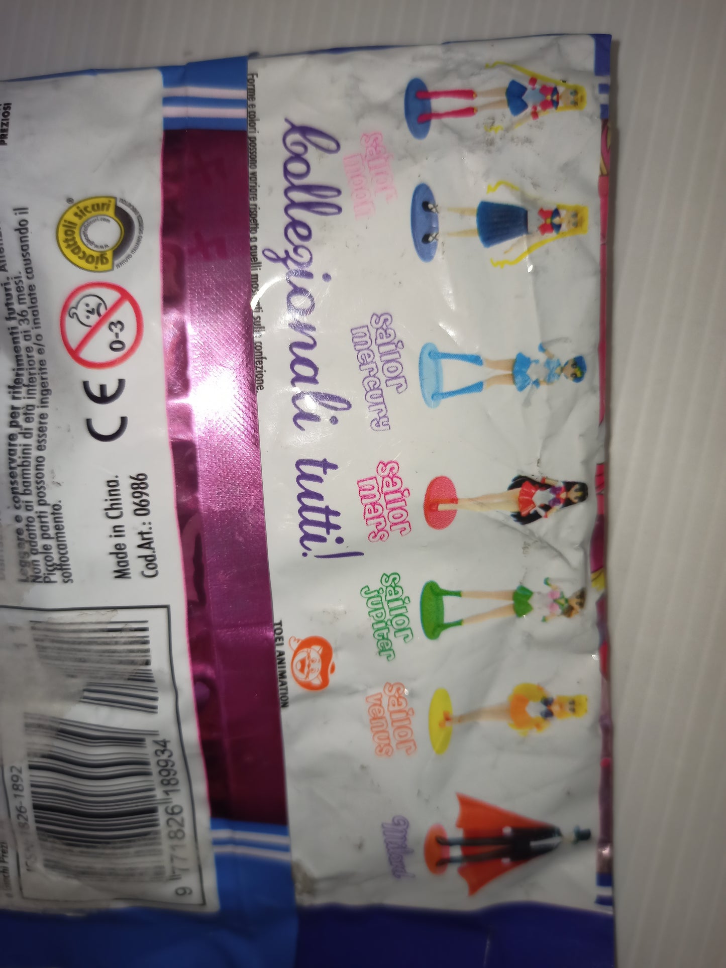 Bustina Sailor Moon Personaggi 3D