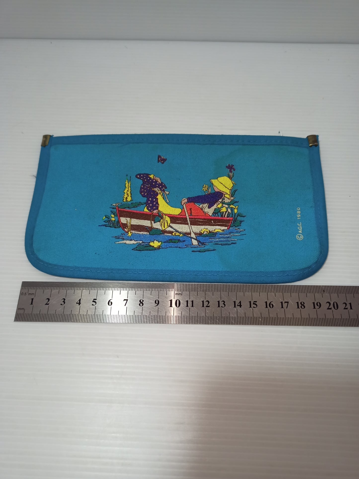 Astuccio in tessuto anni 80