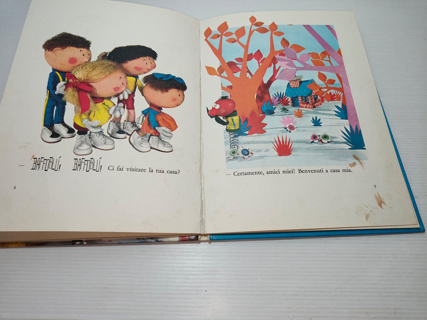 Libro La Casa Di Baffoblù, Mondadori 1969