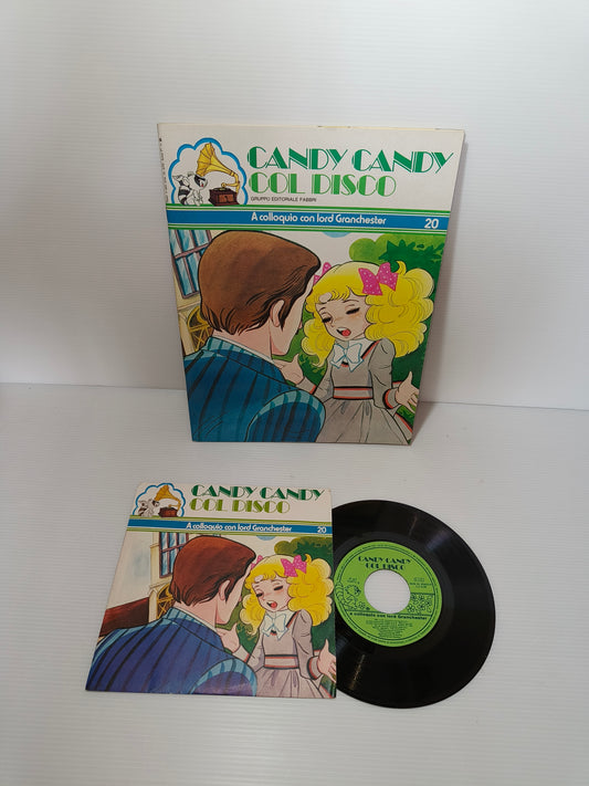 Candy Candy col disco "A colloquio con lord Granchester" n. 20 1^edizione 1981