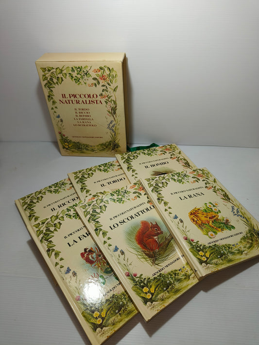 Cofanetto Il Piccolo Naturalista, Mondadori 1977