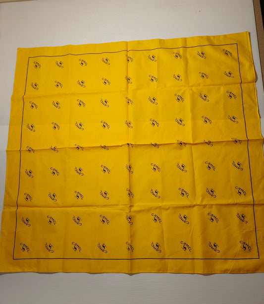 Foulard Camel anni 80 misura grande