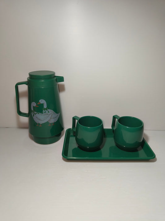 Set caffè thè in plastica anni 70, LEGGI
