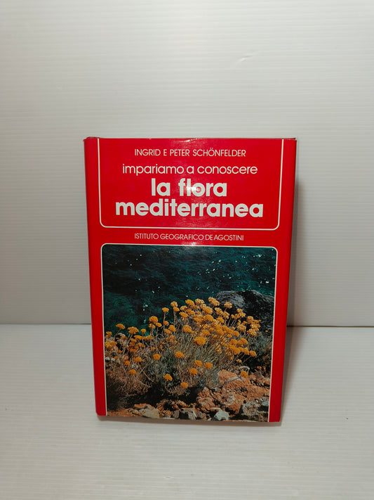 Libro La Flora Mediterranea DeAgostini anni 90