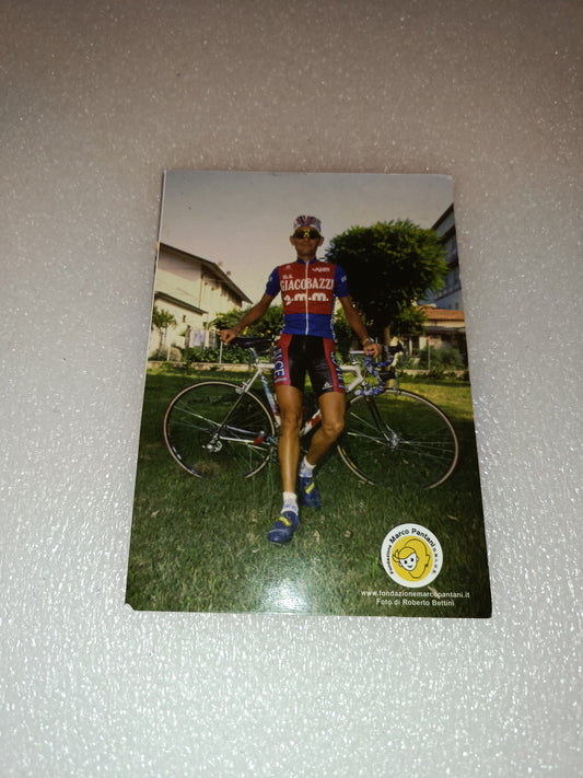 Cartolina Marco Pantani Non Circolata