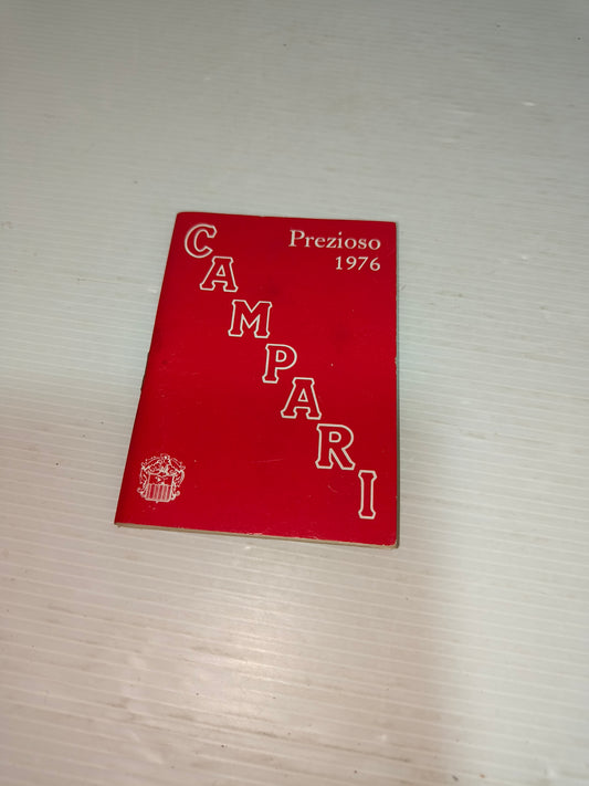 Agendina Campari anno 1976, LEGGI