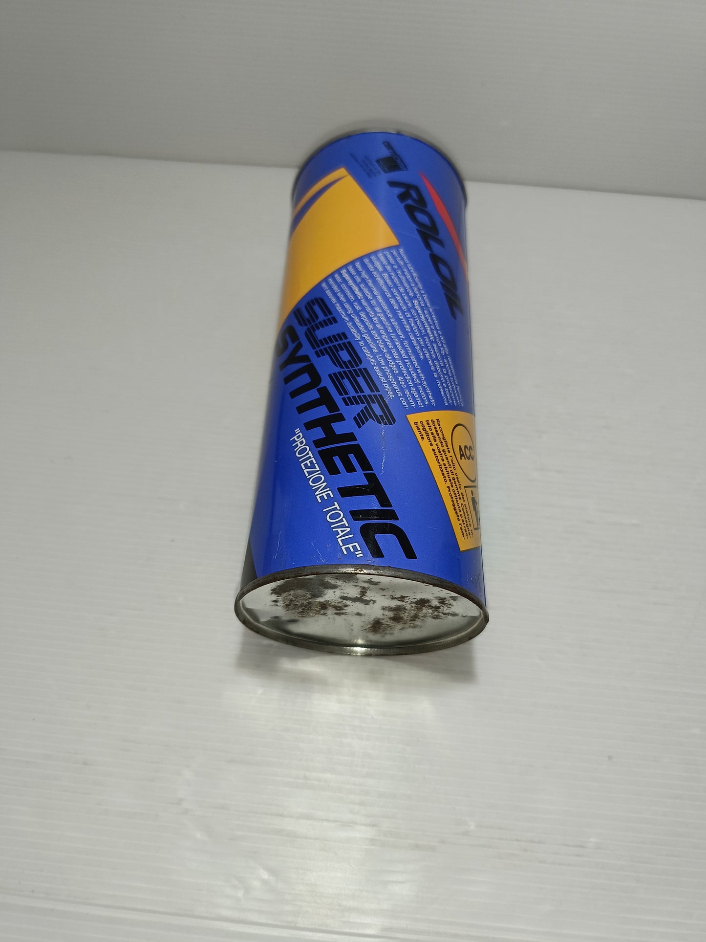 Latta Olio Roloil Super Synthetic 15W50
1 Litro Vintage
Anni 90