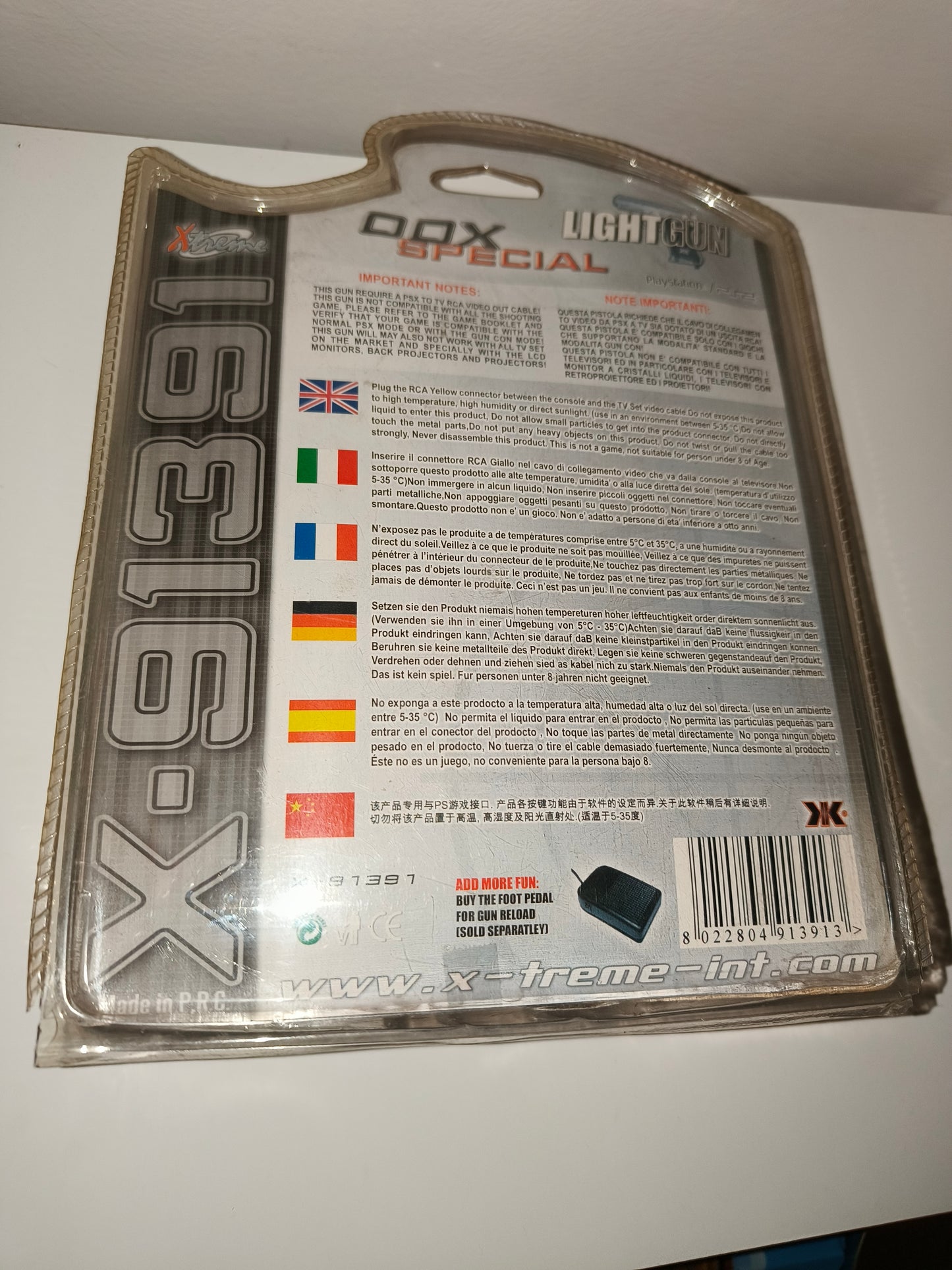 Lightgun Pistola per PlayStation 1 e 2, LEGGI BENE