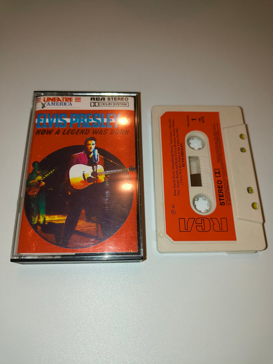 How A Legend Was Born E. Presley Musicassetta RCA, LEGGI DESCRIZIONE
