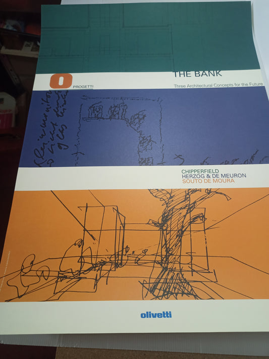 Olivetti The Bank Manifesto Originale
Misure 68 x 48 cm