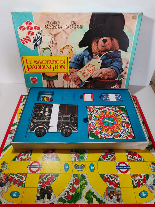 Gioco Le Avventure Di Paddington Mattel, anni 70 LEGGI