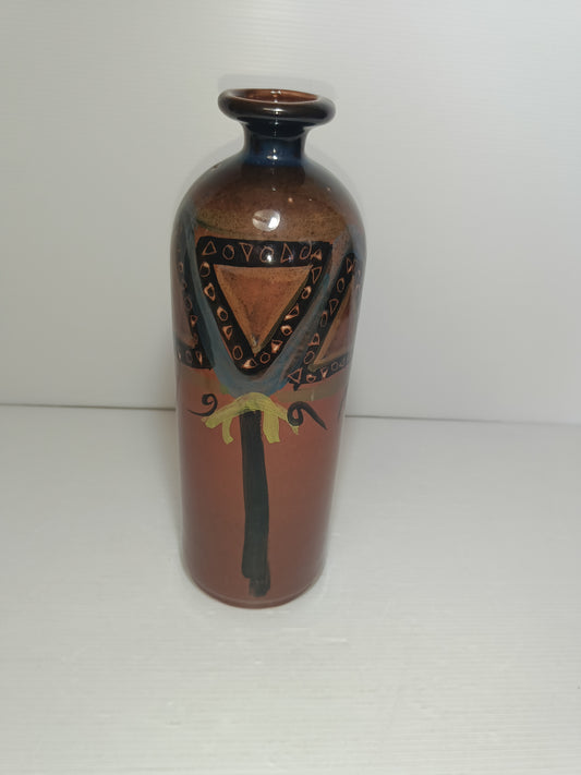 Vaso Smaltato In Ceramica Vintage
Altezza cm.28 circa