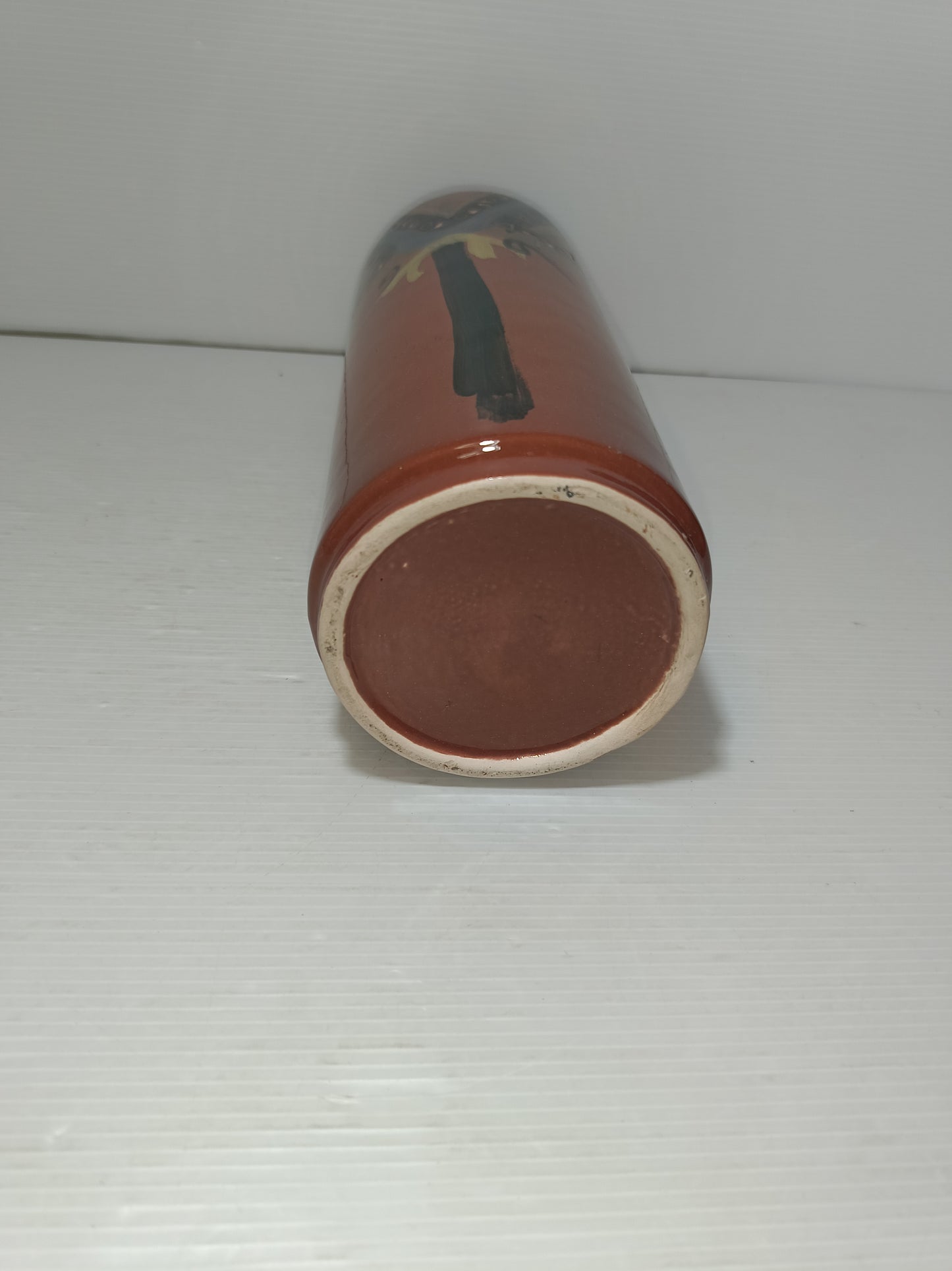 Vaso Smaltato In Ceramica Vintage
Altezza cm.28 circa