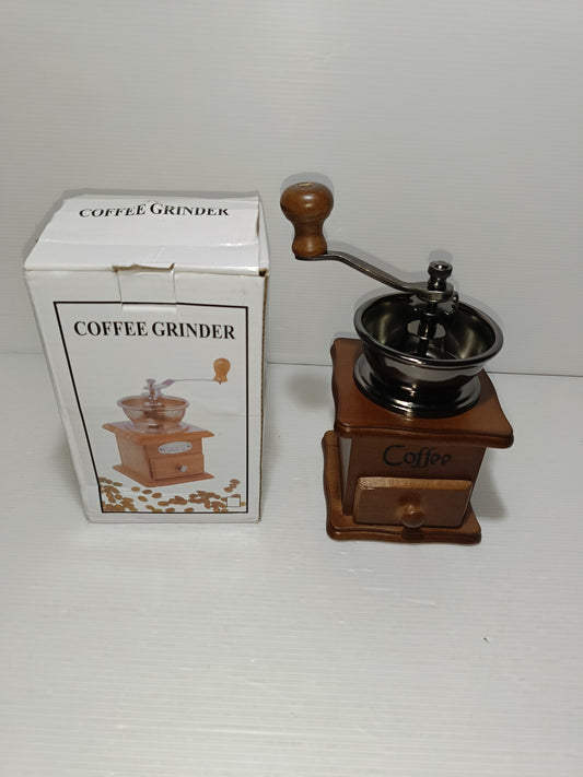 Macinacaffè In Legno E Metallo