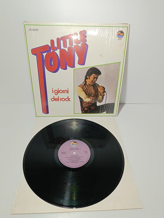 I Giorni Del Rock Little Tony LP 33 Giri
Edito nel 1981 da Alpharecord cod.AR 3054