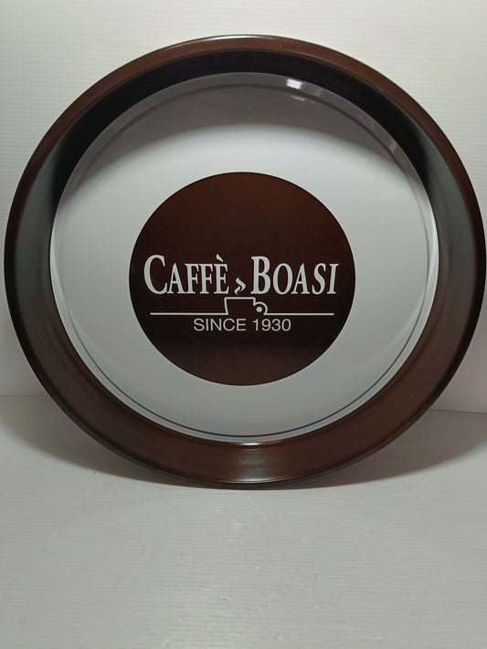 Vassoio Caffè Boasi In Latta
Diametro 35,5 cm circa