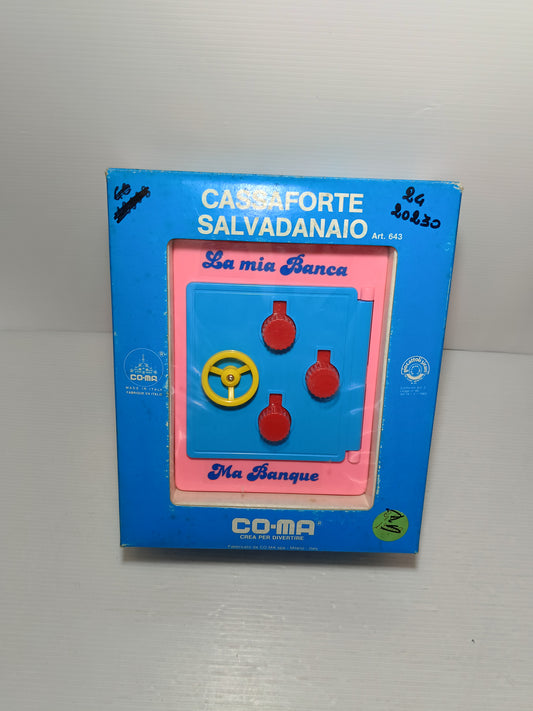 Cassaforte Salvadanaio CO-MA Anni 80