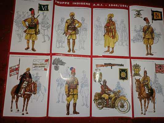 Manifesto Truppe Indigene A.I.O. 1940/41