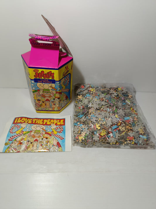 Puzzle Jacovitti I Love The People Auguri Mondadori 1500 Pezzi