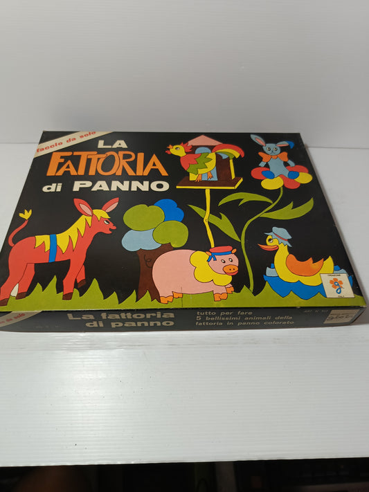 La fattoria Di Panno
Prodotto da Giochi Istruttivi Giois
Made in Italy
Anni 60/70