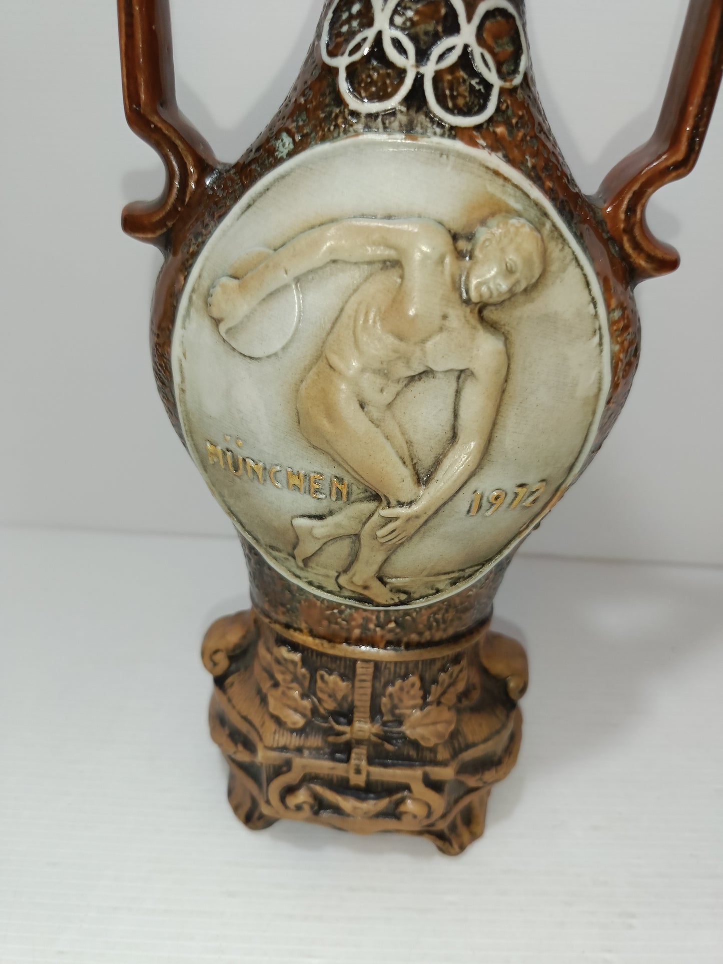 Vaso Olimpiadi München 1972 in ceramica
Made in Italy