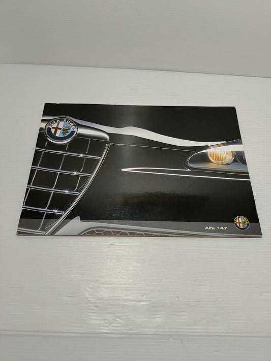 Alfa Romeo 147 Libretto Pubblicitario
Anno 2008