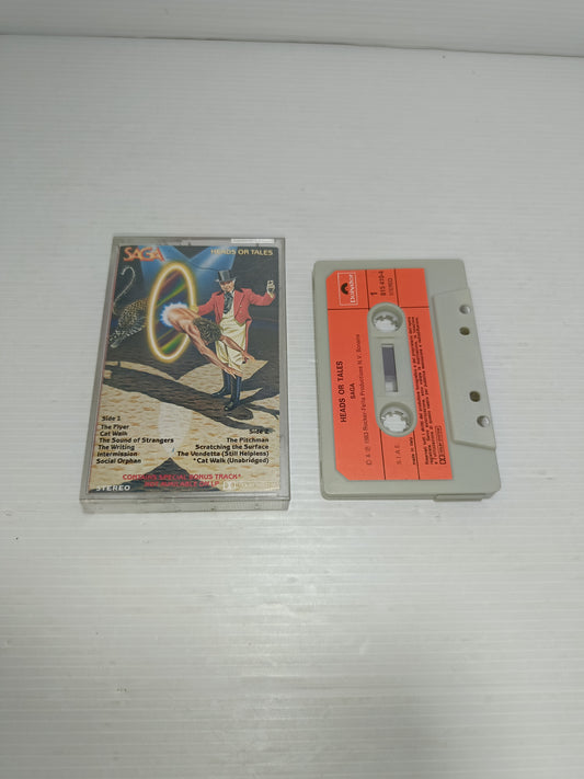 Heads Or Tales Saga Musicassetta Edita nel 1983 da Polydor cod.815 410-4