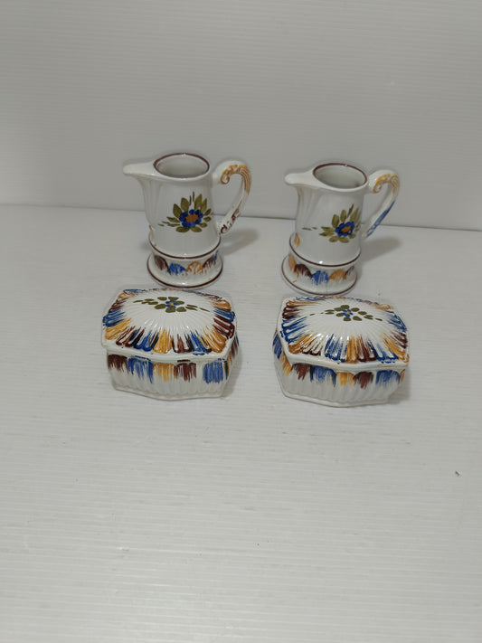 Bellissimo lotto di ceramiche vintage di Bassano.