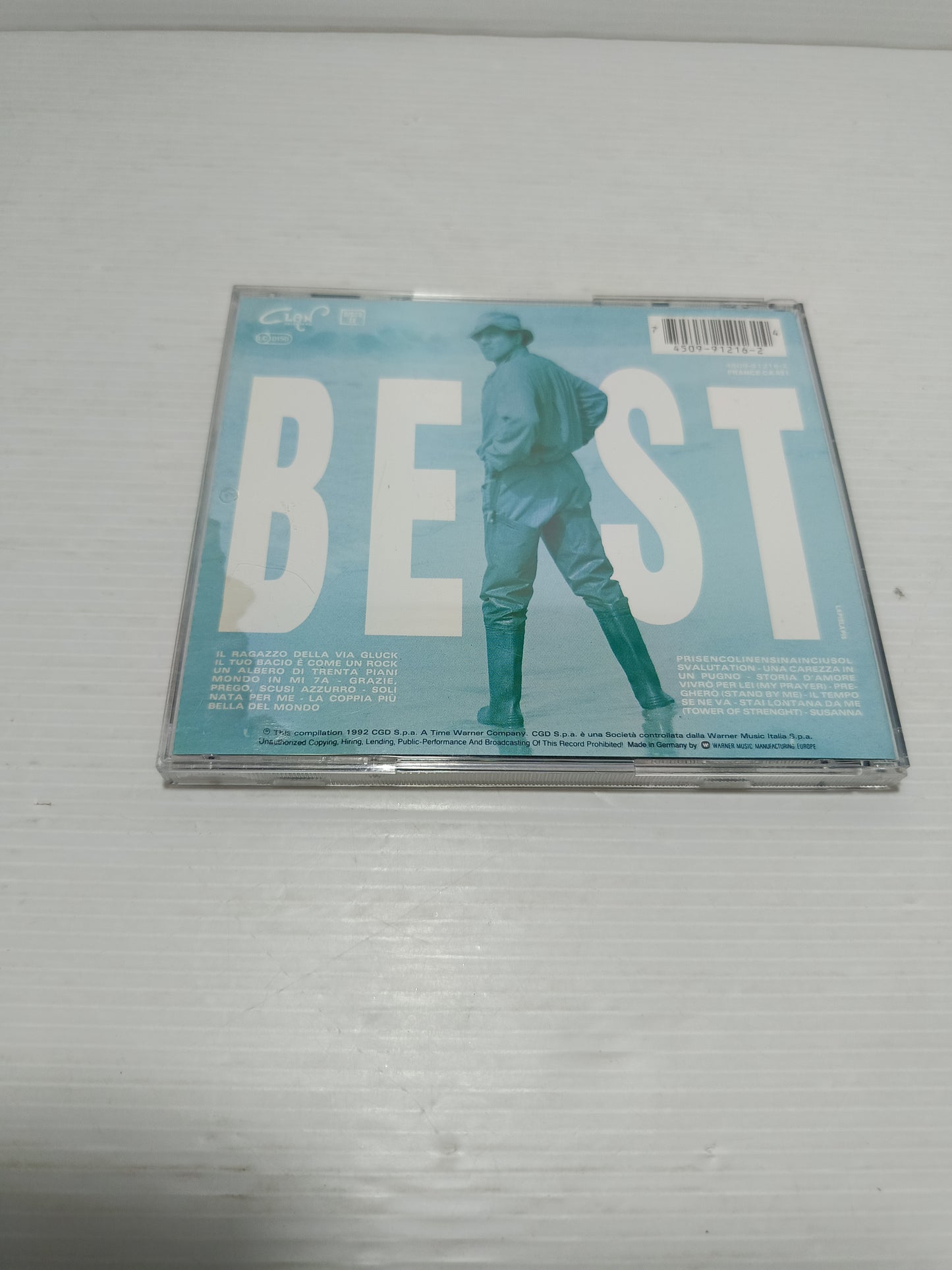 Super Best Adriano Celentano CD Edito nel 1992 da Clan/CGD