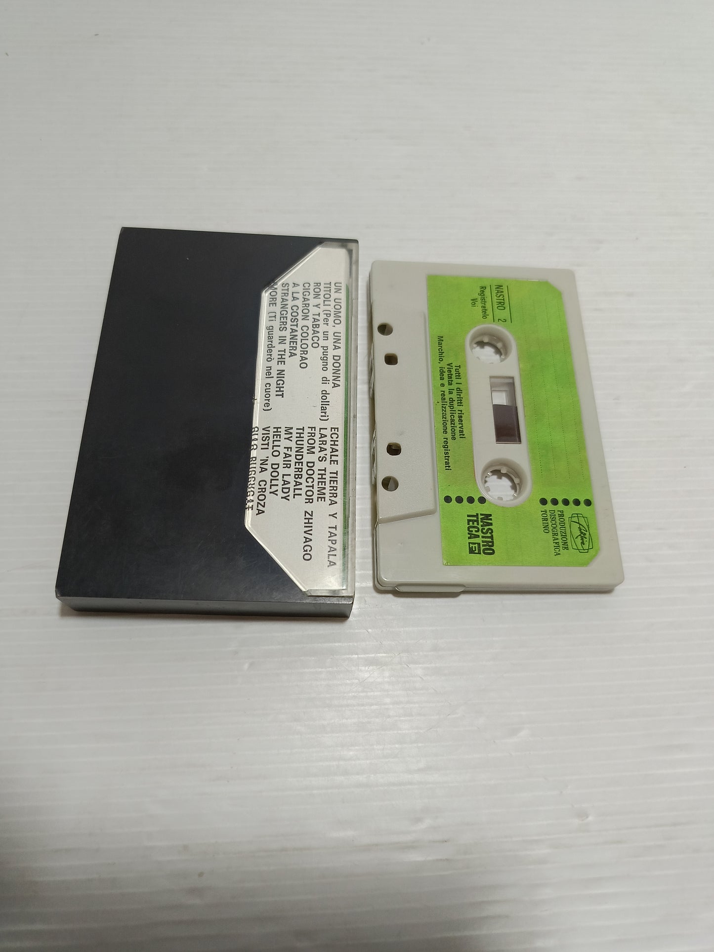 Colonna Sonora Musicassetta Edita negli anni 70 da Nastroteca