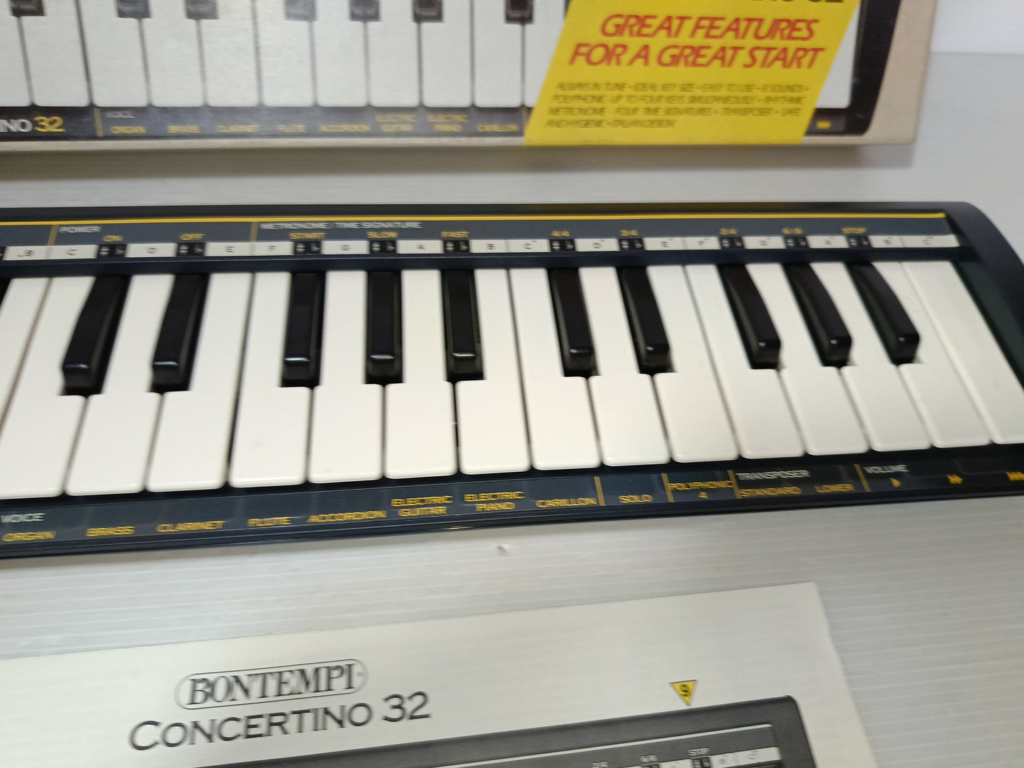 Bontempi Concertino 32
Anni 90
Made in Italy nuovo