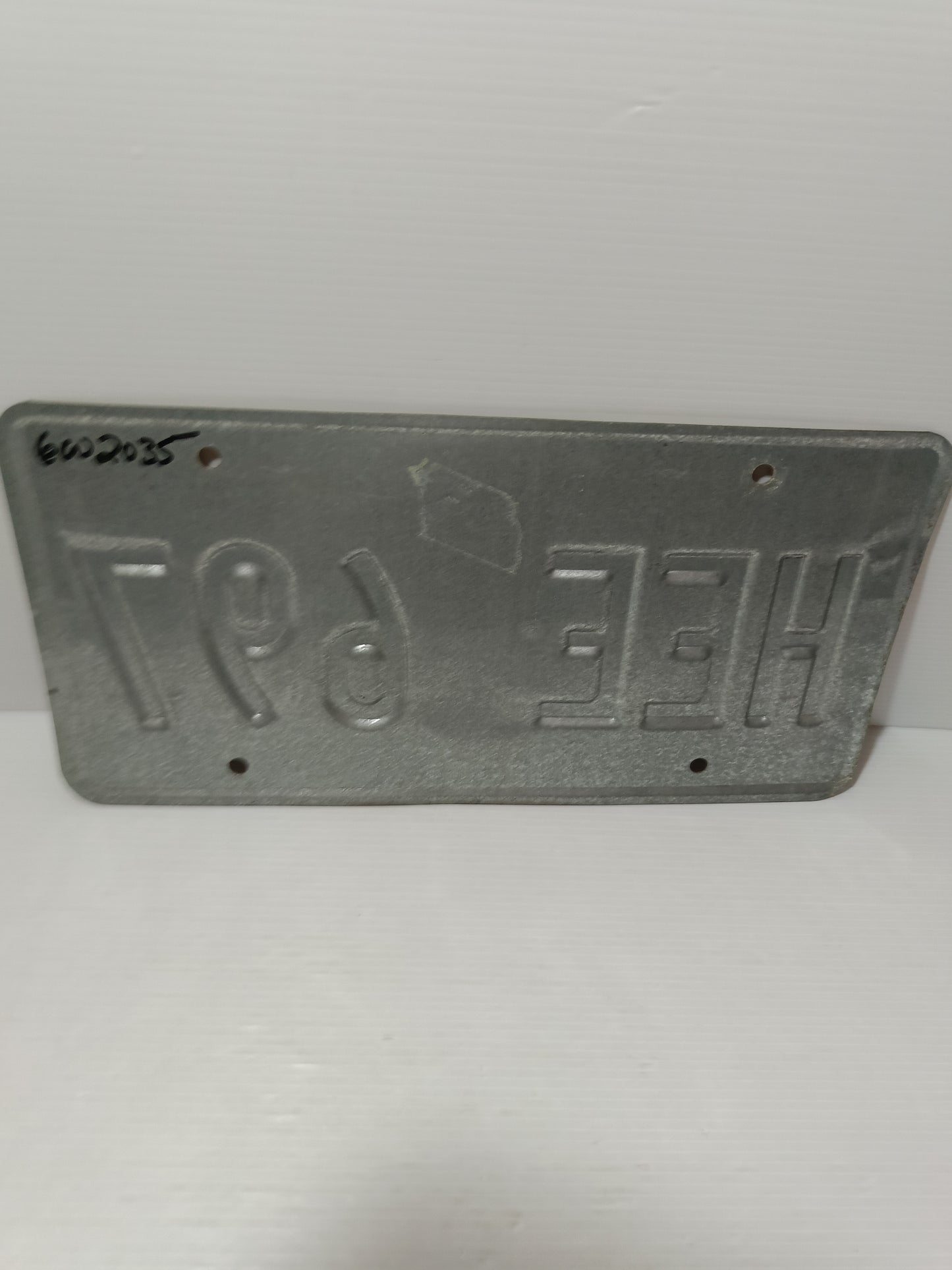 Targa Automobilistica Maryland Originale In Metallo