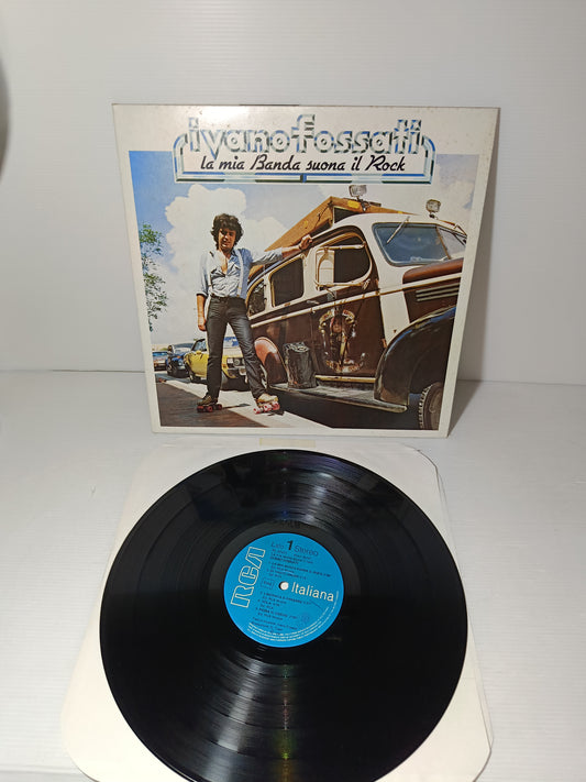 La Mia Banda Suona Il Rock Ivano Fossati LP 33 giri