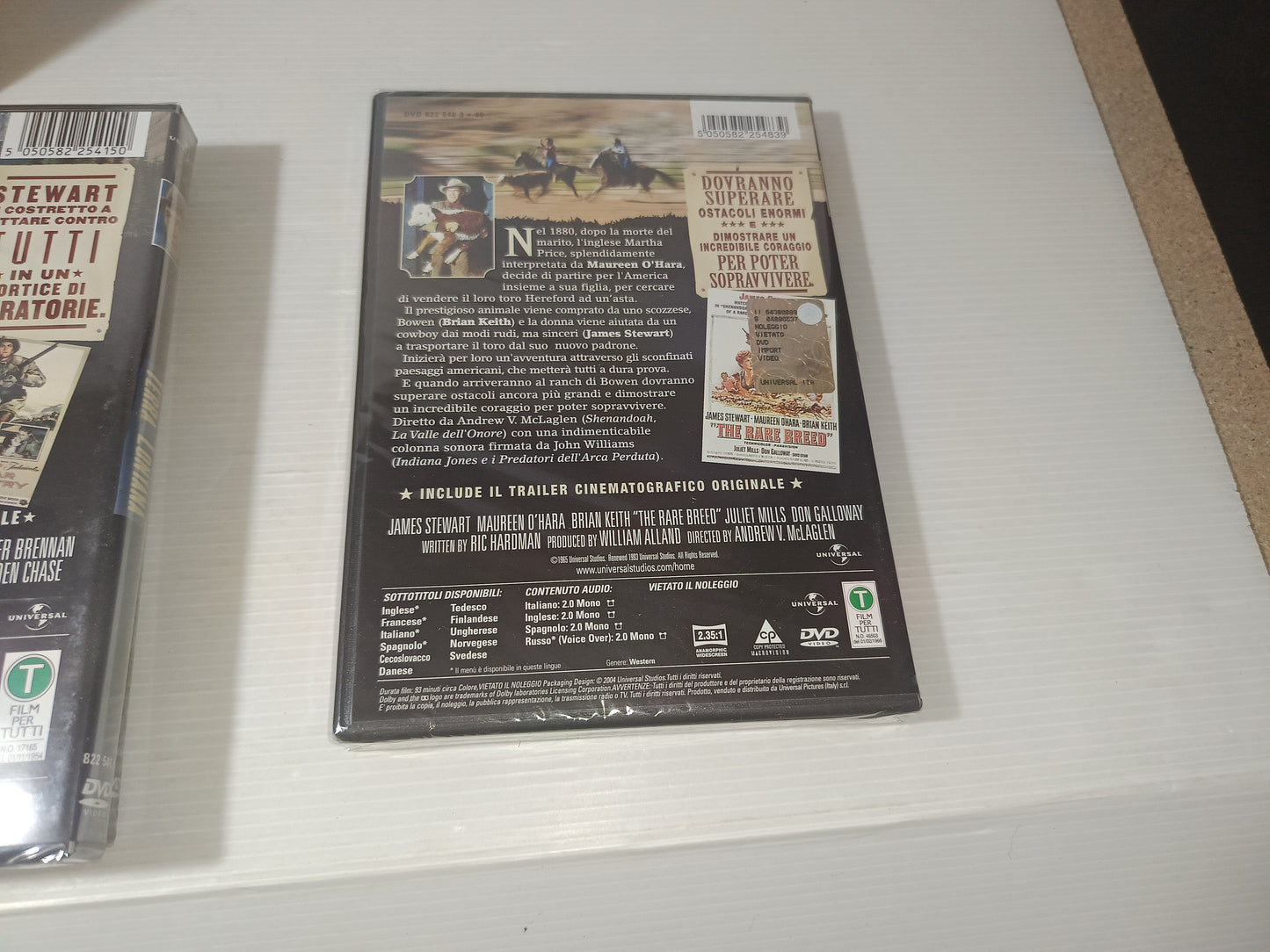 James Stewart Western Collection Cofanetto 7 DVD sigillati