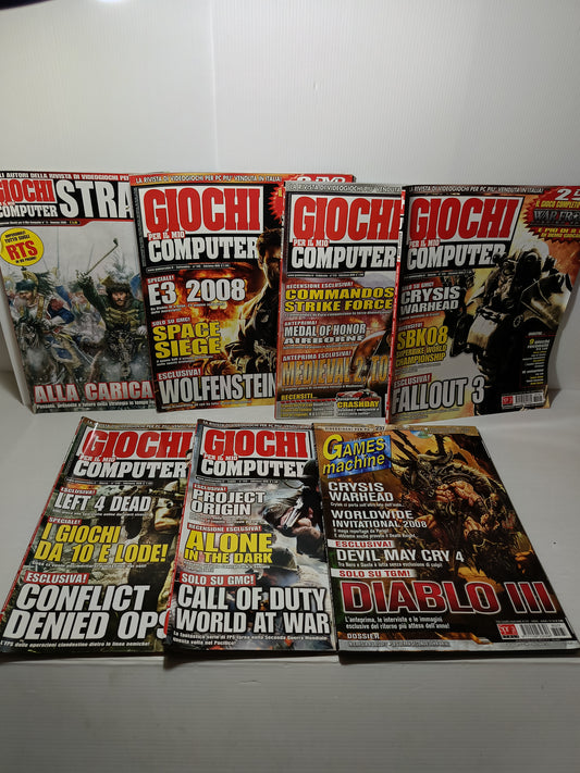 7 Riviste Giochi Per Il Mio Computer /the Game Machine