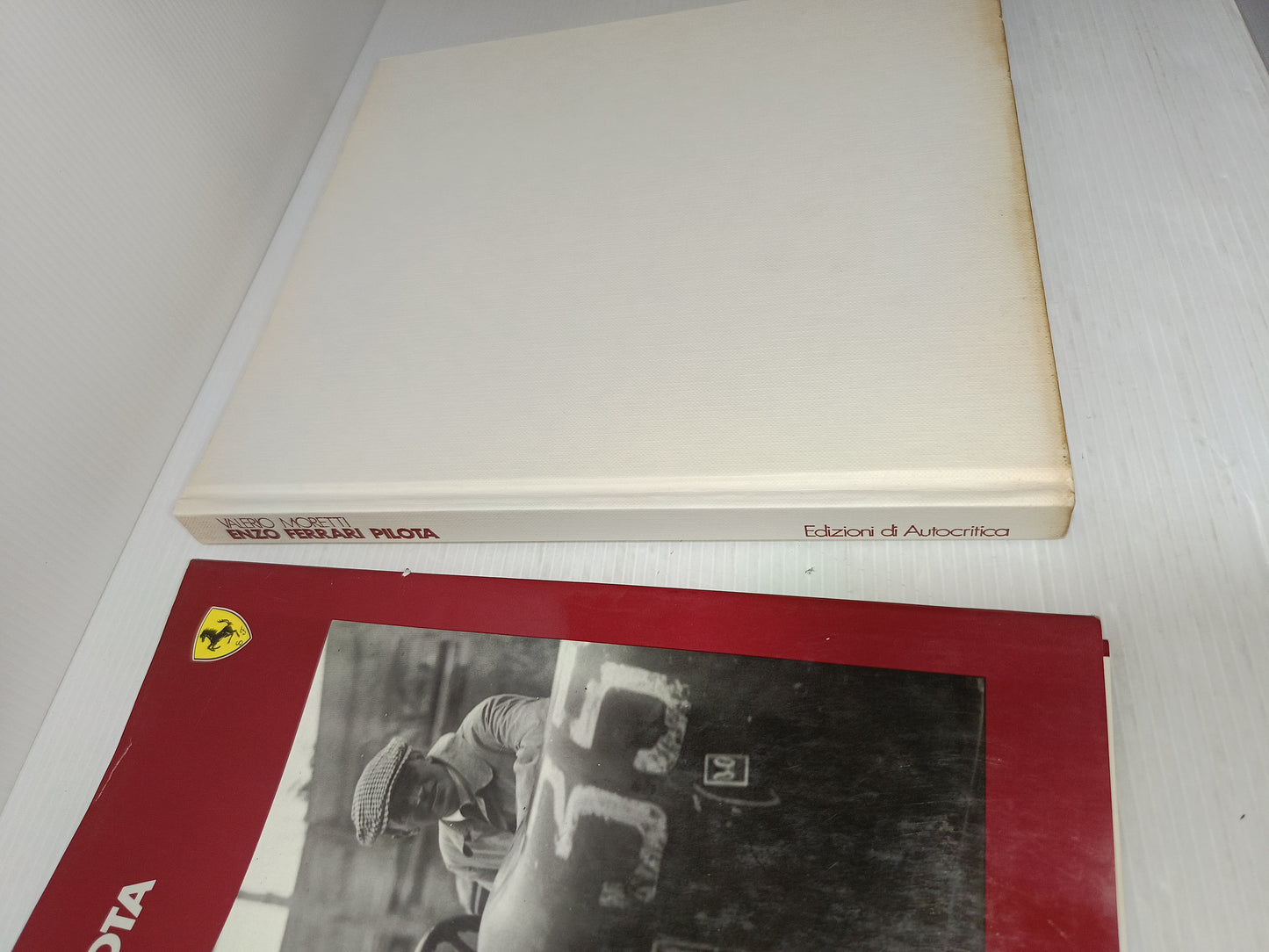 Enzo Ferrari Pilota Valerio Moretti Edito nel 1987 da Ediz.Di Autocritica