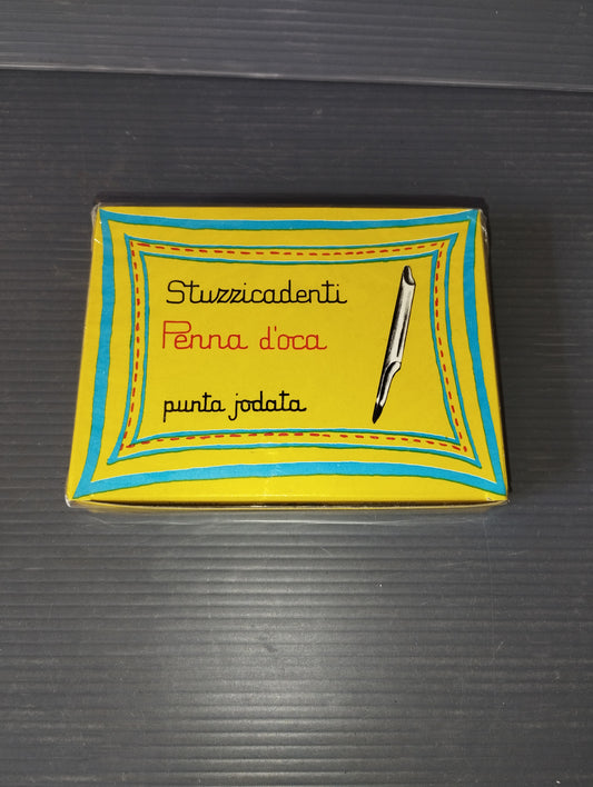 Quill Pen Toothpick Box
Produced by SIS Italian Toothpick Society