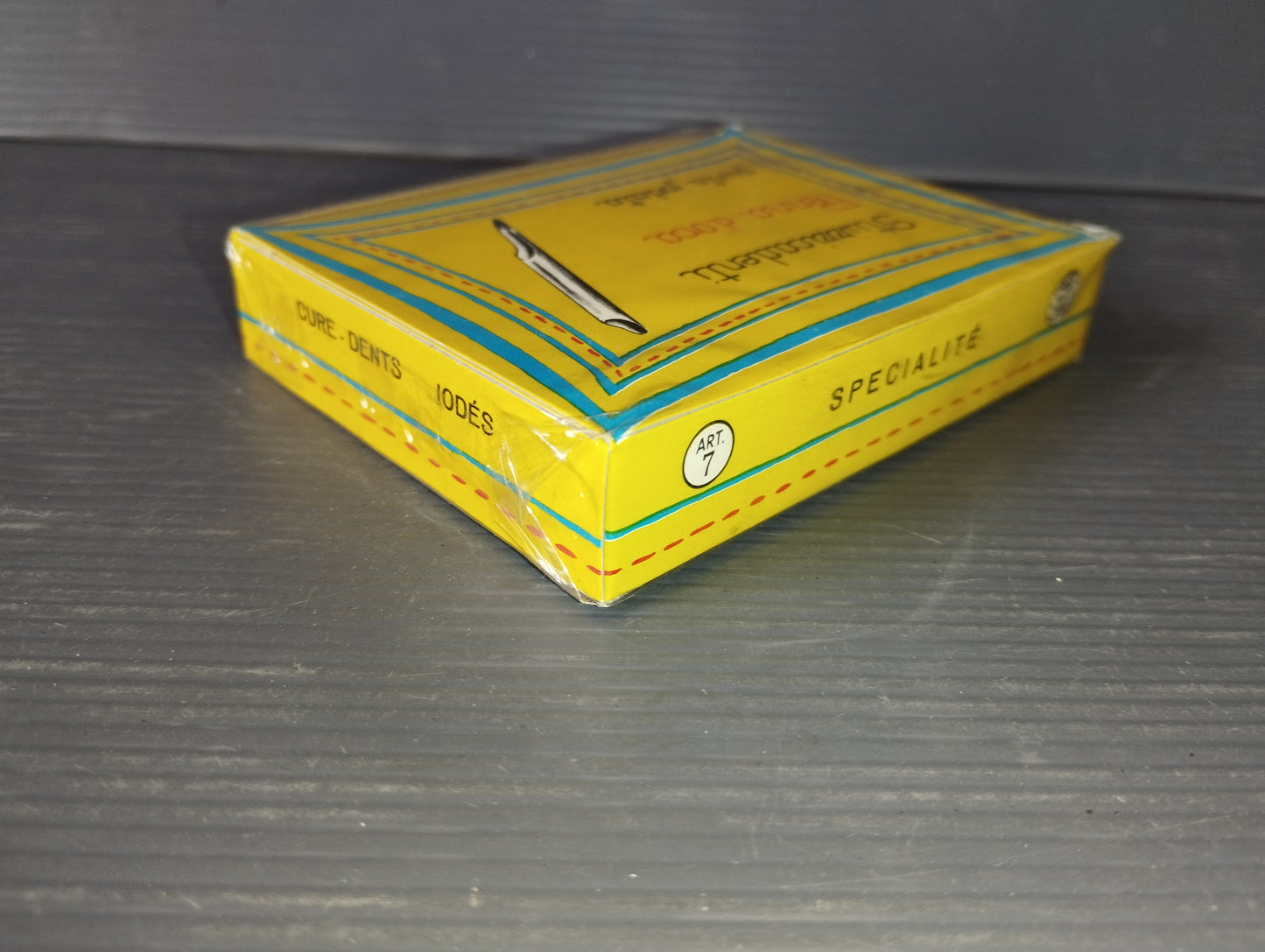 Quill Pen Toothpick Box
Produced by SIS Italian Toothpick Society