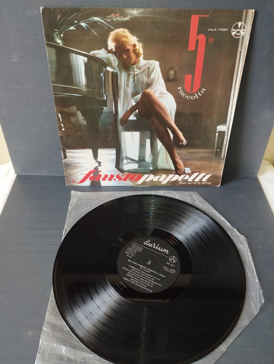Fausto Papetti 5a Raccolta Lp 33 Giri Edito nel 1964 da Durium cod.ms A 77087