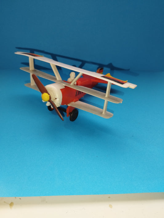 Modellino Aereo Fokker DR-I In Plastica
Senza marca