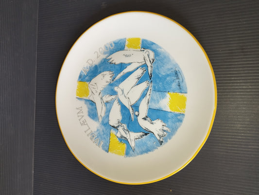 Piatto Giubileo 2000 Harmonia Crivisa