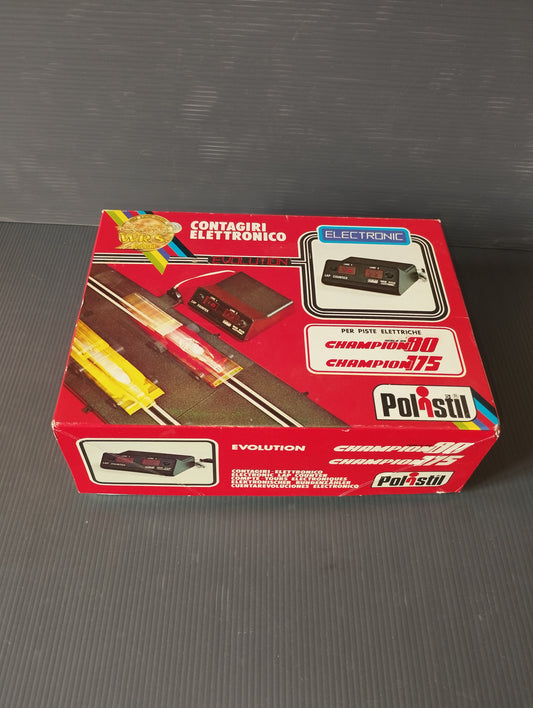 Polistil Electronic Tachometer
For Champion 85/Champion 175 HO scale electric tracks