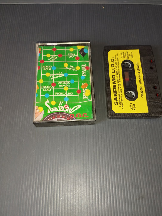 Sanremo DOC" Various Musicassetta
Published by Edizioni Ecco Cod.X004