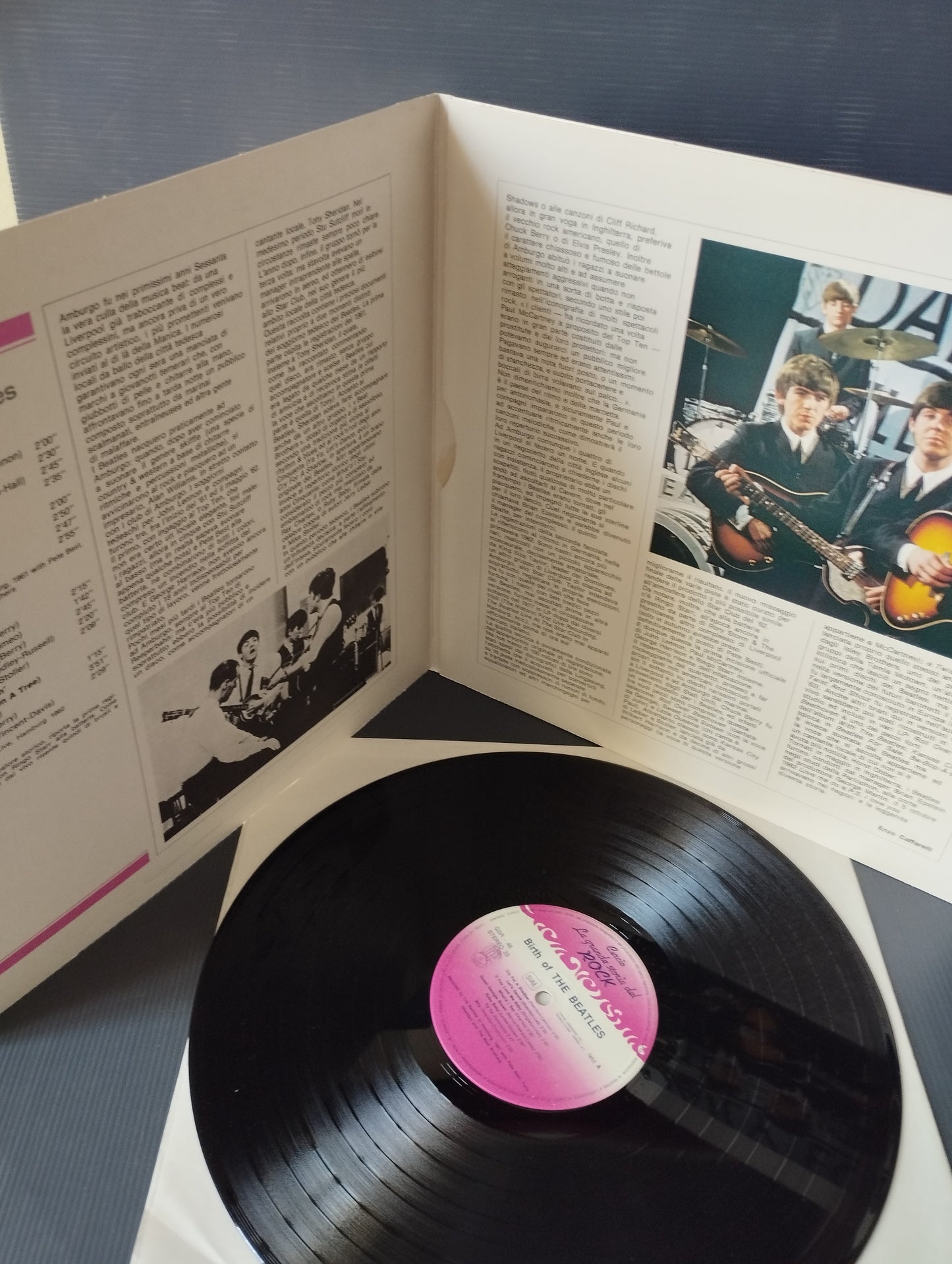 Birth of the Beatles LP 33 giri Curcio editore