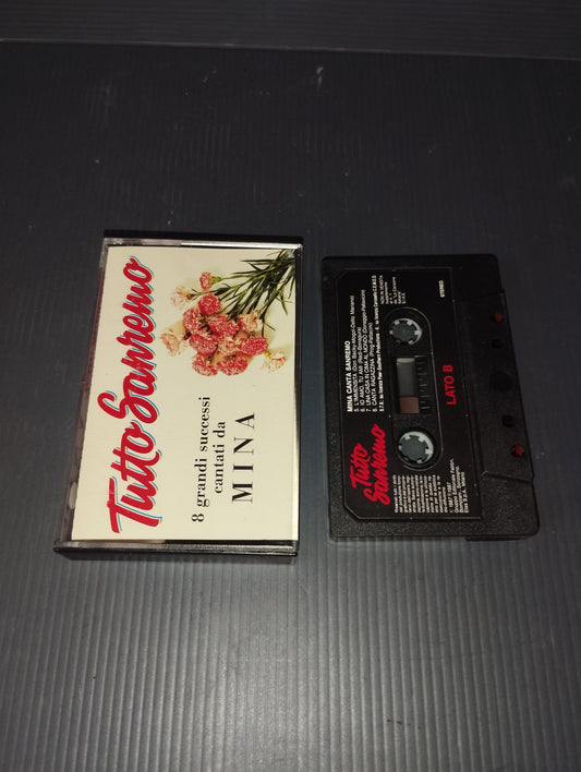 Tutto Sanremo" Mina Musicassetta
Edita nel 1987 da Gruppo Editoriale Fabbri