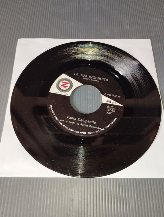 If You Knew Love/Your.." Paola Campanile 45 rpm
Vinyl only