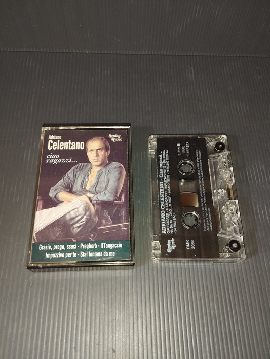 Ciao Ragazzi" Adriano Celentano Musicassetta