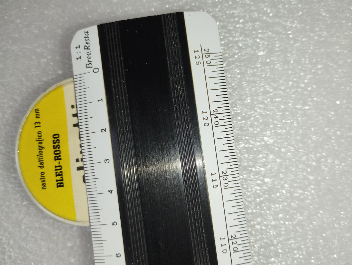 Nastro Dattilografico Olivetti 13 mm Blu/Rosso
Originale