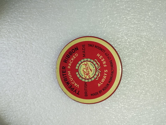 Nastro Dattilografico Kolok
Per Olivetti 13 mm Nero/Rosso fisso
Made in England